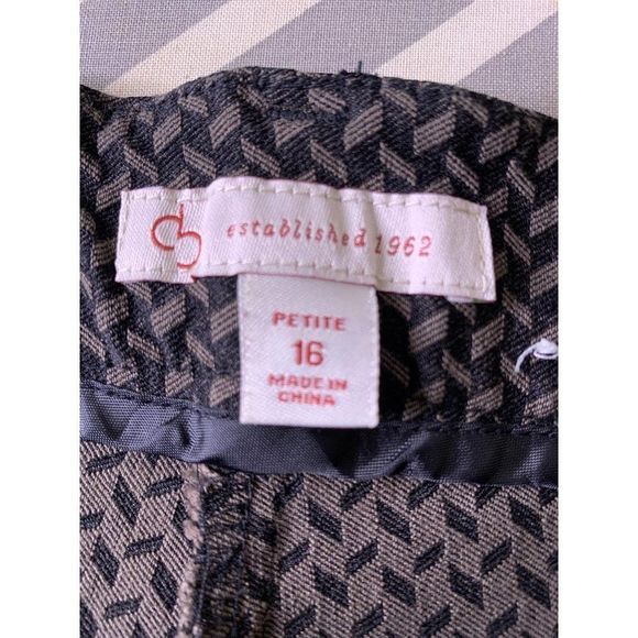 CB Pants Size 16P 9545 Womens Trouser Slacks Geo P - Picture 5 of 6